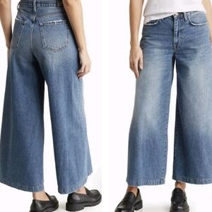 Current/Elliot NWT Wide Leg Crops Size 31